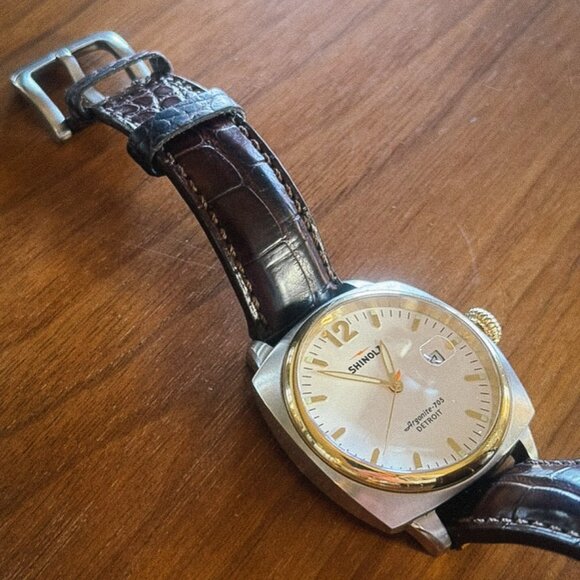Shinola "Brakeman" luxury 40mm watch - Picture 4 of 12